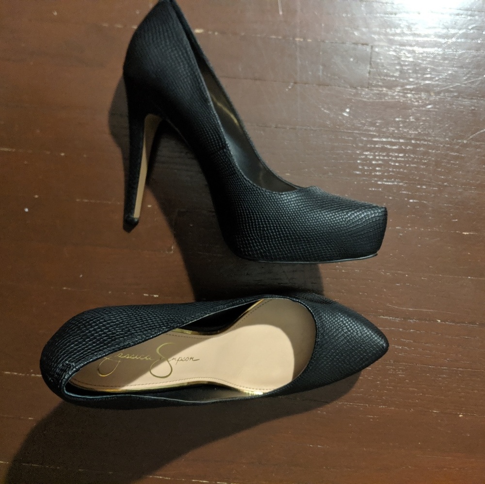 Black heels